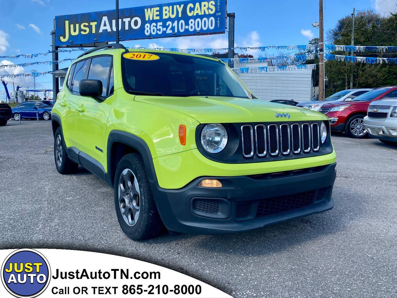 2017 Jeep Renegade Sport — SUV — 153,921 mi — Knoxville, TN