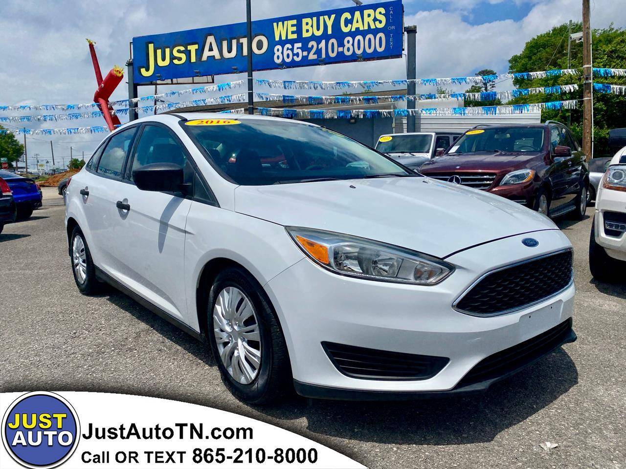 2016 Ford Focus S — Sedan — 97,632 mi — Knoxville, TN