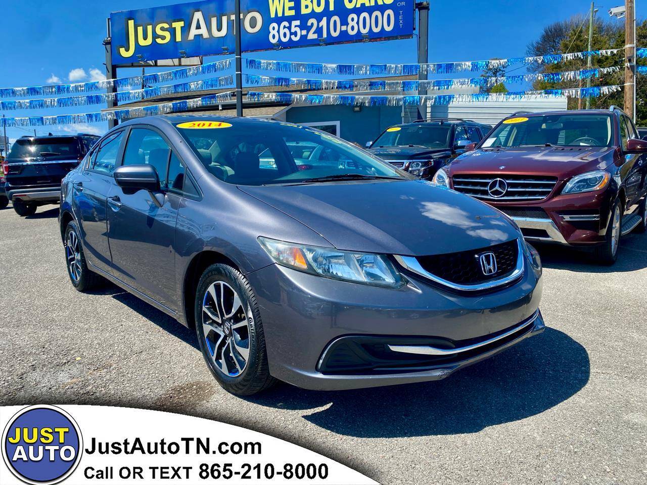 2014 Honda Civic EX — Sedan — 124,264 mi — Knoxville, TN
