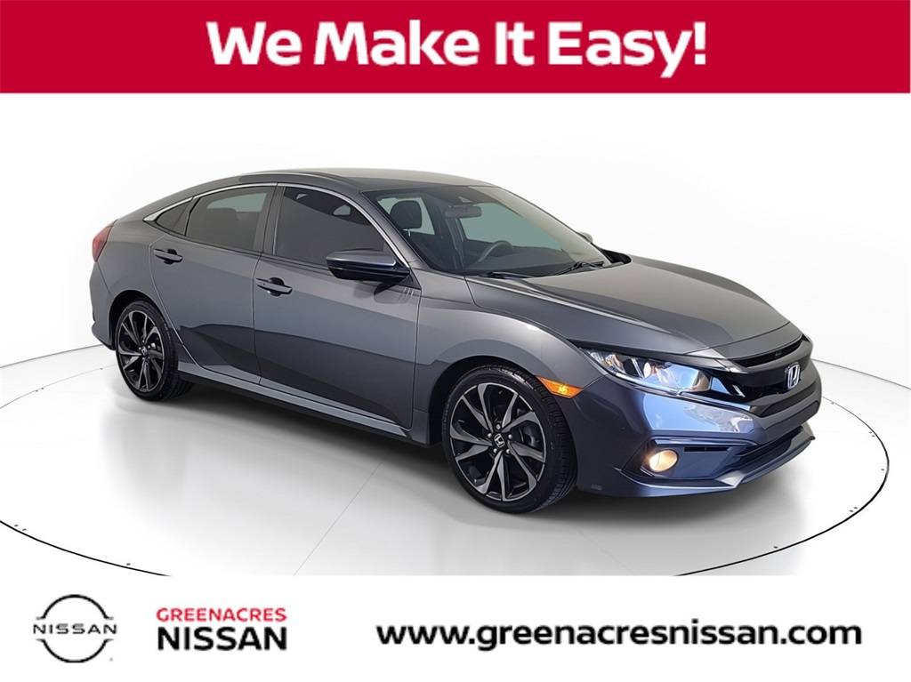 2019 Honda Civic Sport — Sedan — 63,947 mi — Greenacres, FL