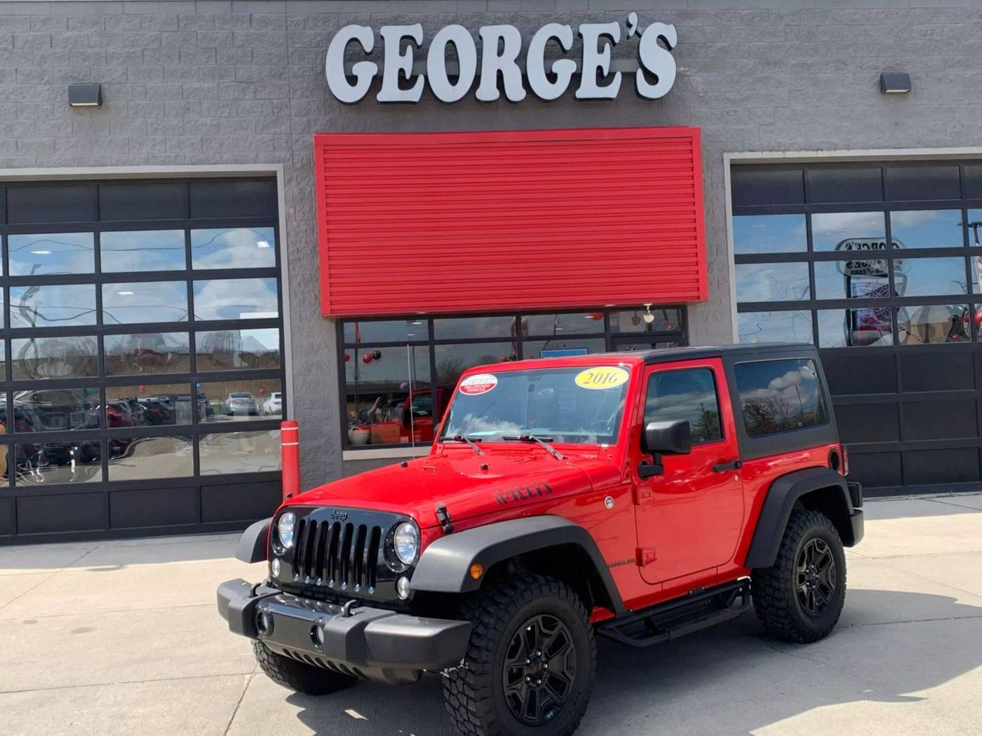 2016 Jeep Wrangler Willys Wheeler — SUV — 38,242 mi — Brownstown, MI