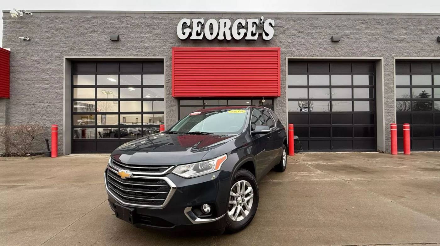 2018 Chevrolet Traverse LT Cloth — SUV — 80,920 mi — Brownstown, MI