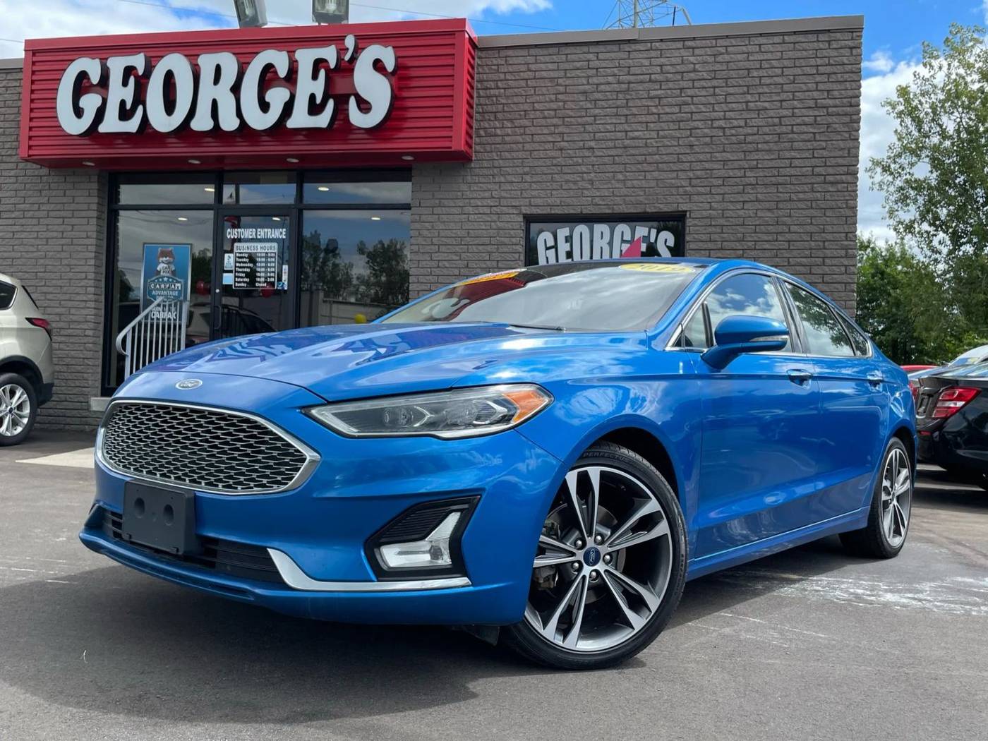 2019 Ford Fusion Titanium — Sedan — 144,425 mi — Brownstown, MI