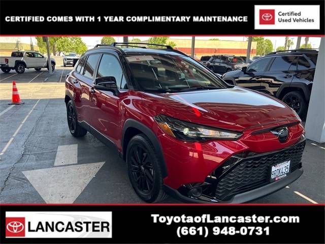 2024 Toyota Corolla Cross Hybrid Nightshade Edition — SUV — 569 mi — Lancaster, CA