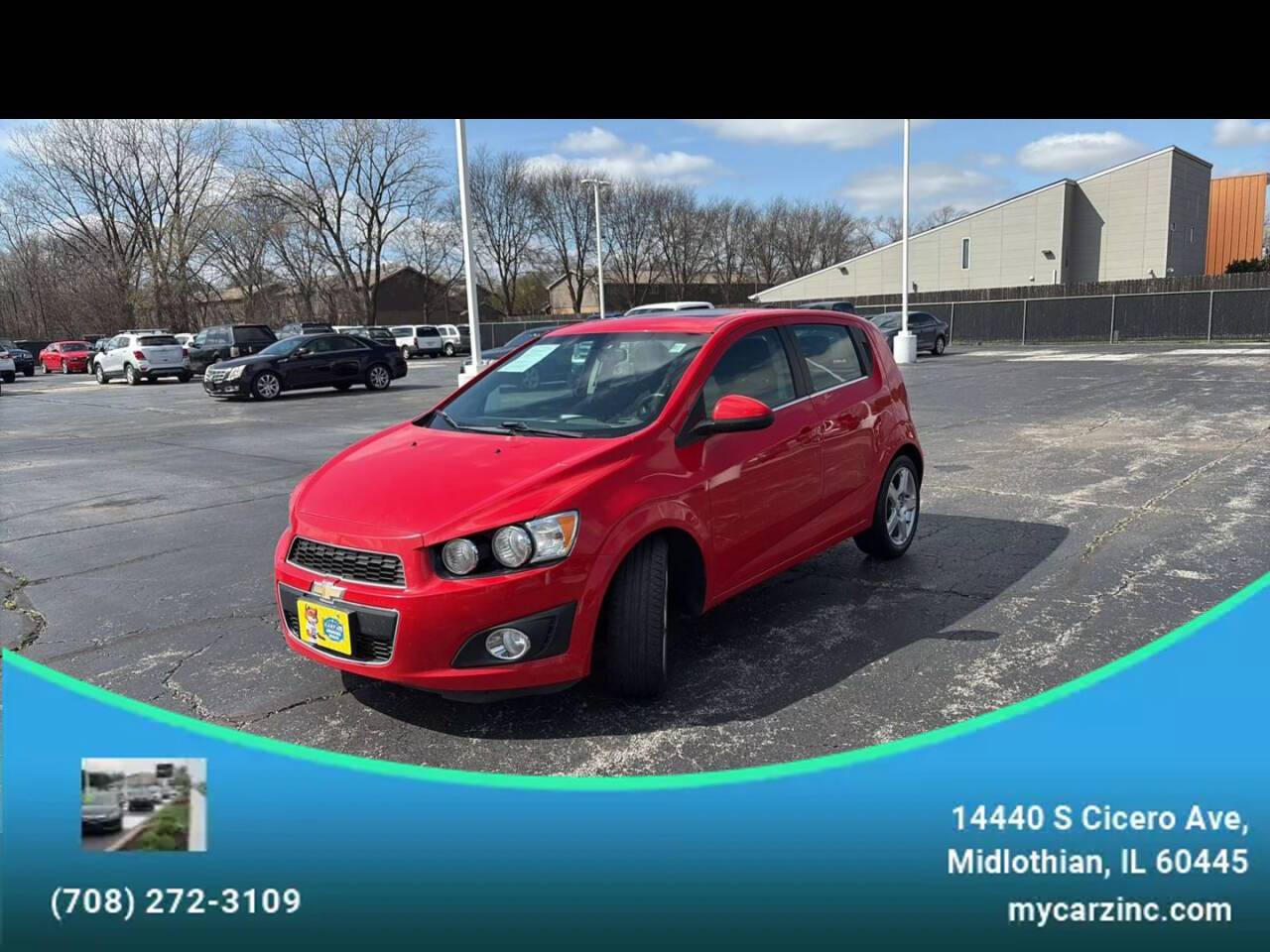 2016 Chevrolet Sonic LT — Hatchback — 102,759 mi — Midlothian, IL