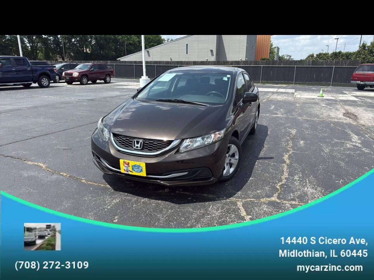 2014 Honda Civic LX — Sedan — 164,855 mi — Midlothian, IL