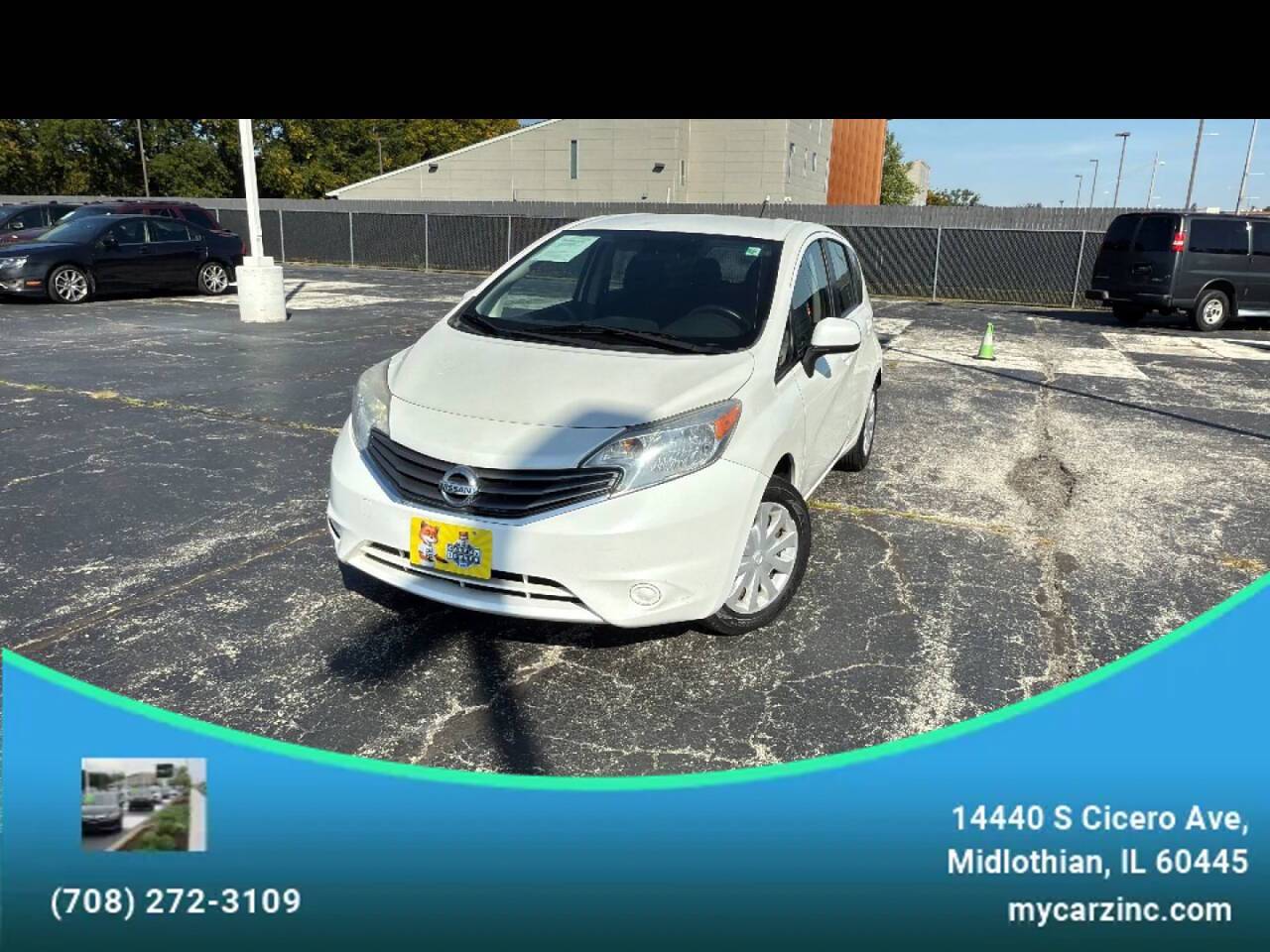 2014 Nissan Versa 1.6 SV — Hatchback — 117,203 mi — Midlothian, IL
