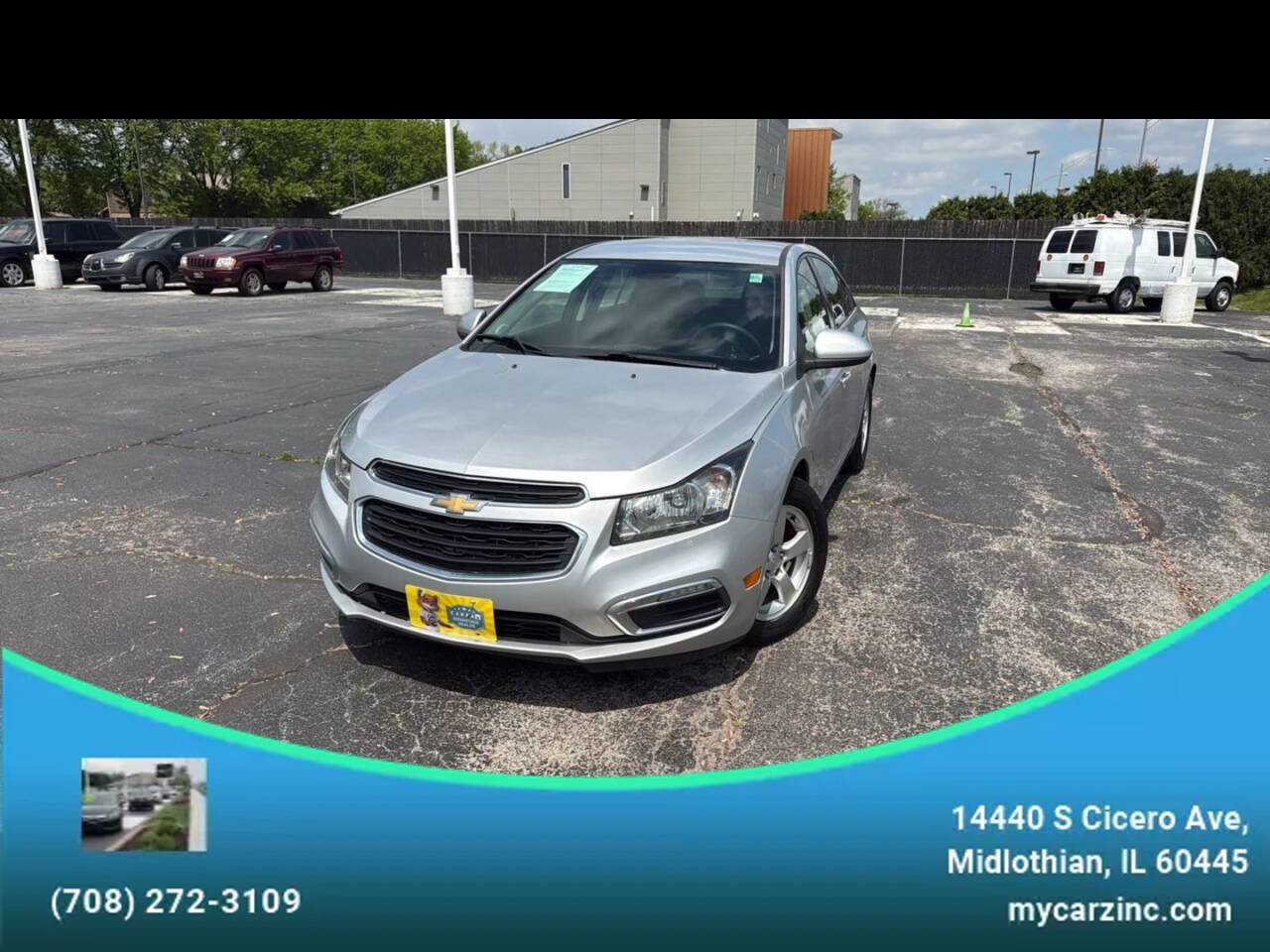 2016 Chevrolet Cruze Limited 1LT — Sedan — 92,389 mi — Midlothian, IL