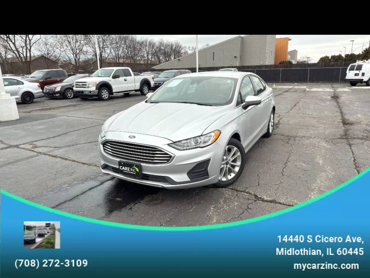 2019 Ford Fusion SE — Sedan — 122,995 mi — Midlothian, IL