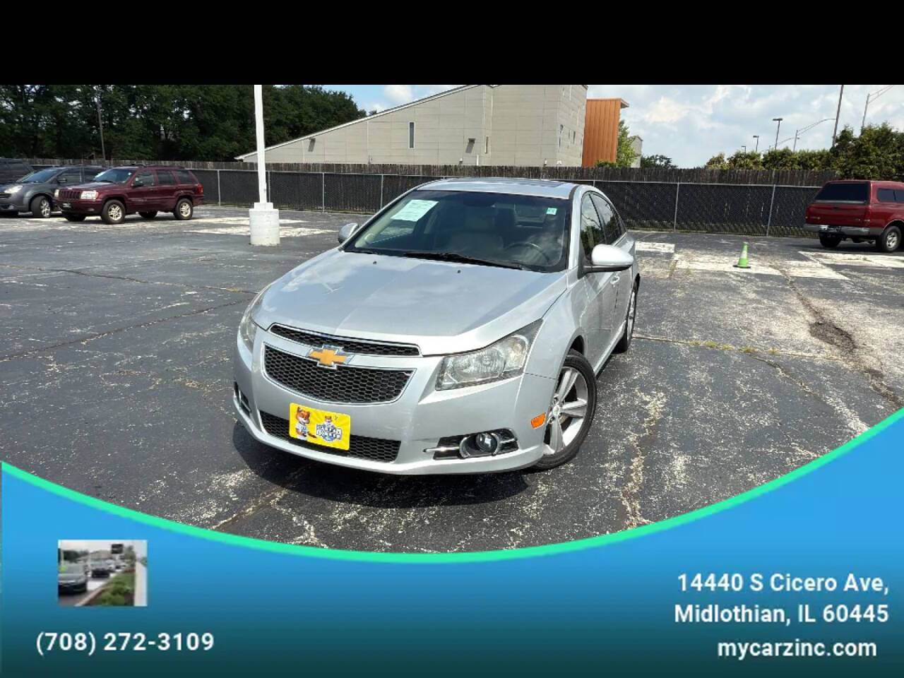 2013 Chevrolet Cruze 2LT — Sedan — 132,662 mi — Midlothian, IL