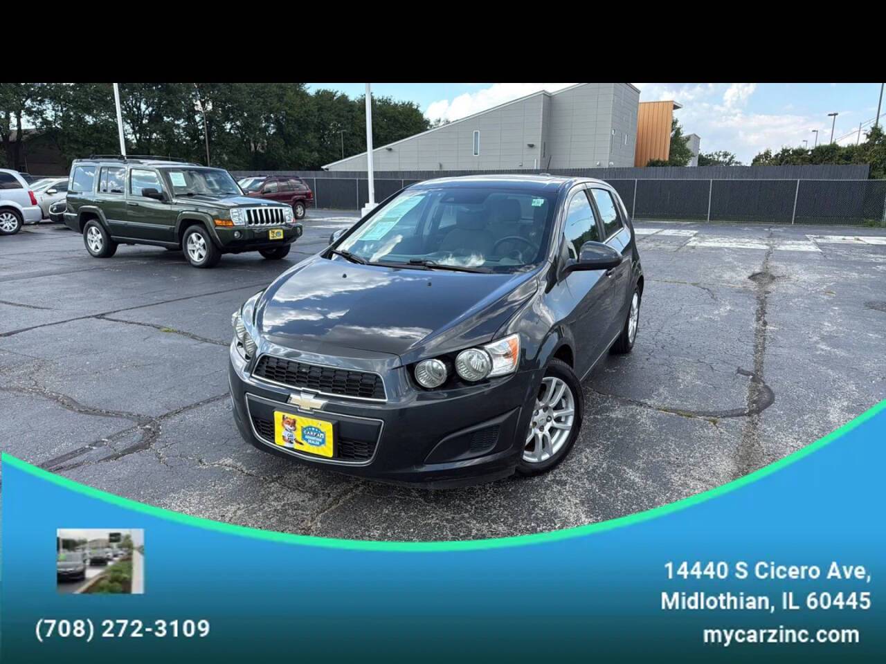 2015 Chevrolet Sonic LT — Hatchback — 99,023 mi — Midlothian, IL