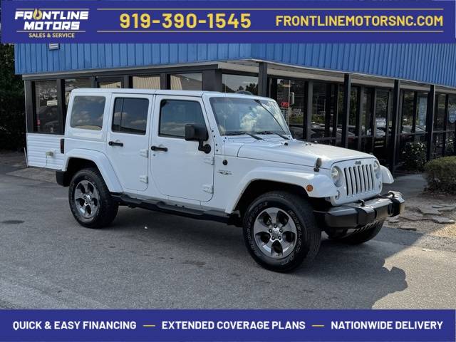 2016 Jeep Wrangler Sahara — SUV — 69,484 mi — Clayton, NC