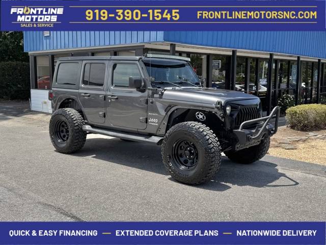 2018 Jeep Wrangler Sahara — SUV — 61,316 mi — Clayton, NC