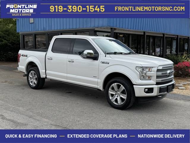 2017 Ford F-150 Platinum — Pickup Truck — 118,531 mi — Clayton, NC