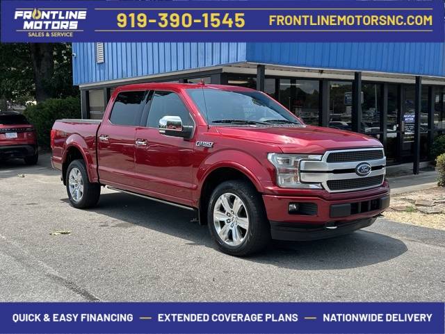 2018 Ford F-150 Platinum — Pickup Truck — 75,167 mi — Clayton, NC