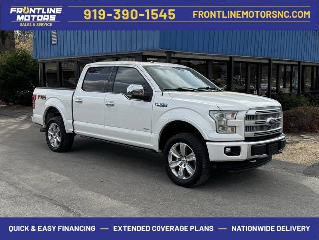 2015 Ford F-150 Platinum — Pickup Truck — 80,815 mi — Clayton, NC