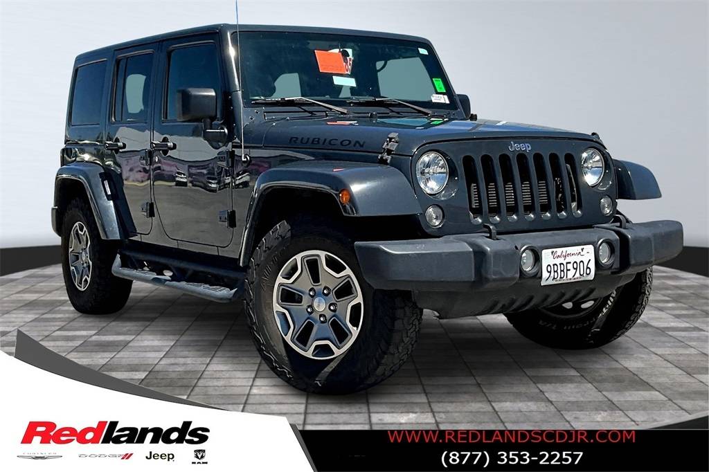 2016 Jeep Wrangler Rubicon — SUV — 93,316 mi — Redlands, CA