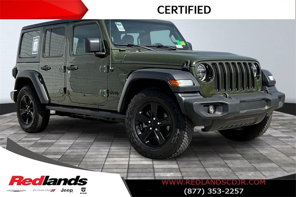 2021 Jeep Wrangler Sport Altitude — SUV — 50,432 mi — Redlands, CA