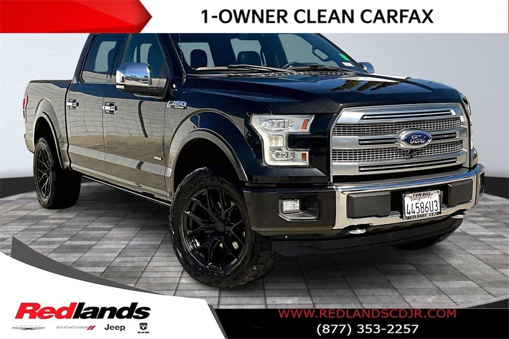 2015 Ford F-150 Platinum — Pickup Truck — 122,840 mi — Redlands, CA