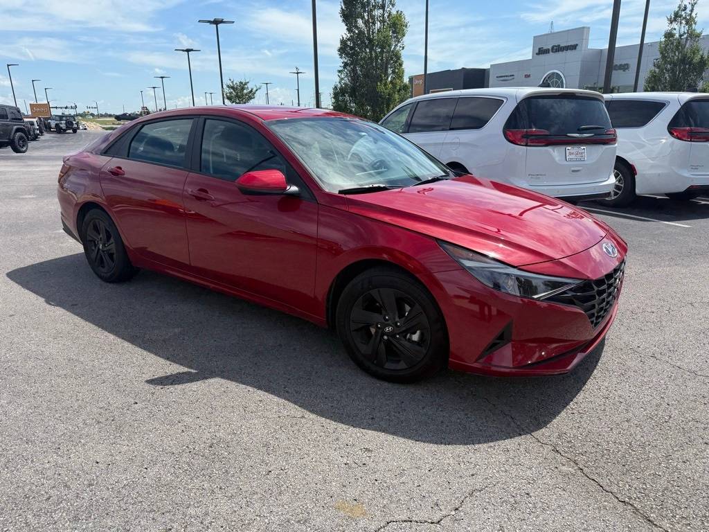 2021 Hyundai Elantra Hybrid Blue — Sedan — 45,126 mi — Owasso, OK