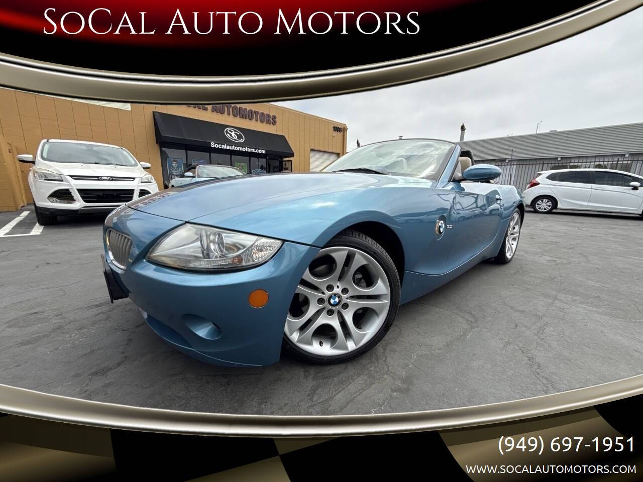 2005 BMW Z4 3.0i — Convertible — 75,186 mi — Costa Mesa, CA