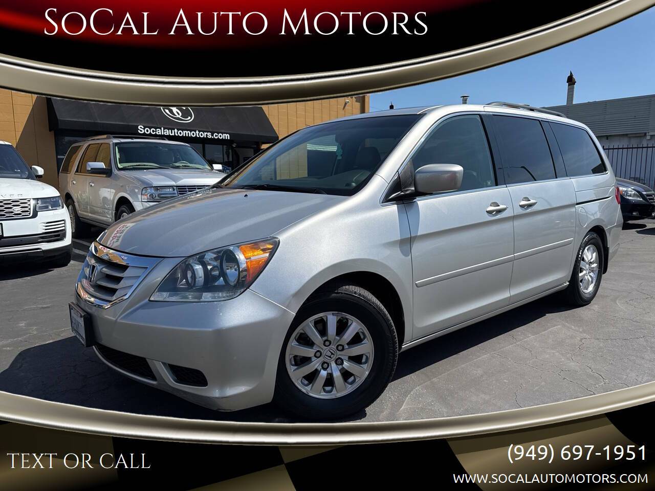 2009 Honda Odyssey EX-L — Minivan — 78,823 mi — Costa Mesa, CA