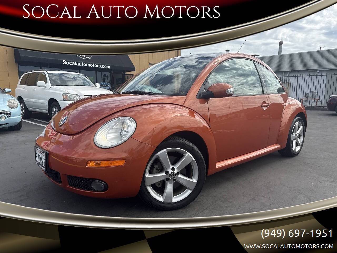 2010 Volkswagen New Beetle Red Rock Edition — Coupe — 54,203 mi — Costa Mesa, CA