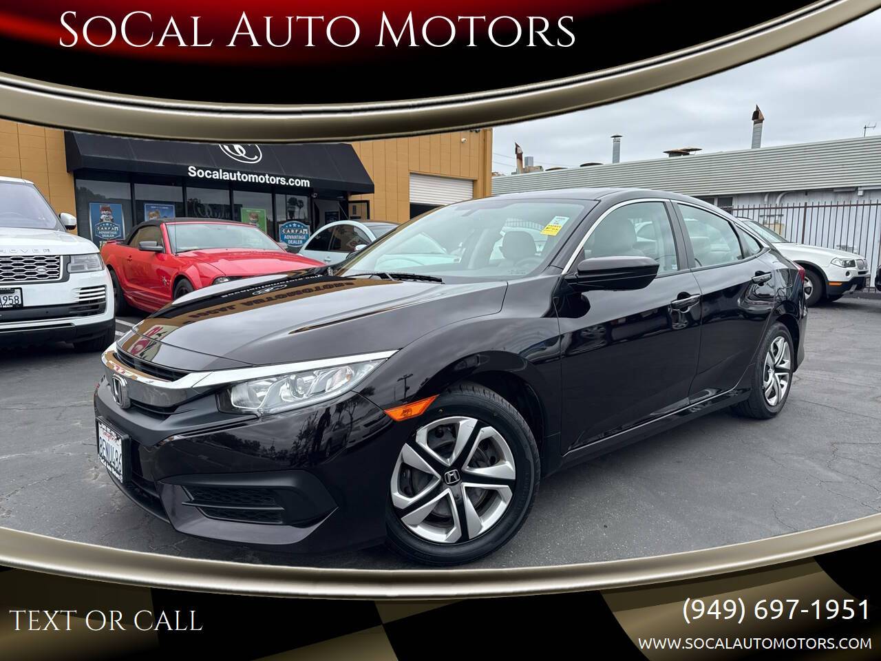 2018 Honda Civic LX — Sedan — 41,150 mi — Costa Mesa, CA