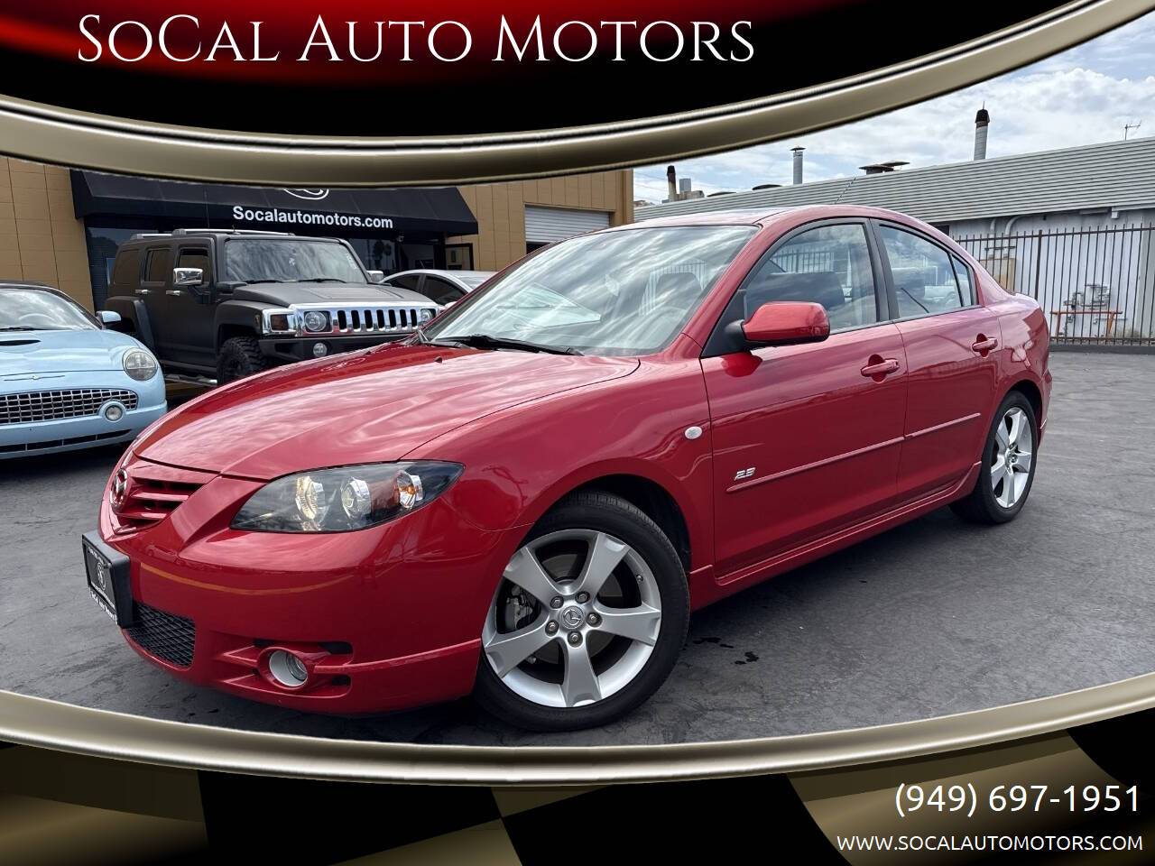 2006 Mazda Mazda3 s Grand Touring — Sedan — 68,896 mi — Costa Mesa, CA