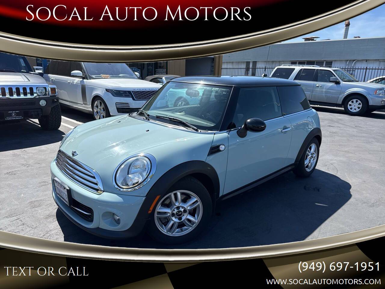 2013 MINI Hardtop Cooper — Hatchback — 59,236 mi — Costa Mesa, CA