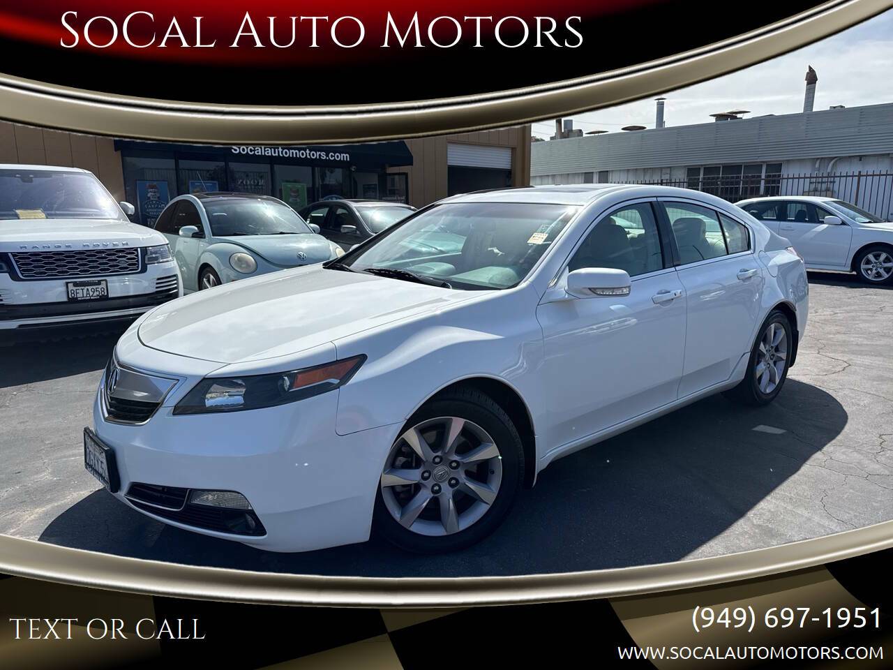 2014 Acura TL Technology Package — Sedan — 103,286 mi — Costa Mesa, CA