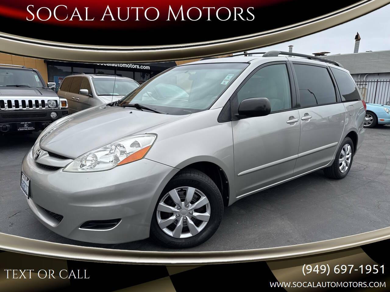 2009 Toyota Sienna LE — Minivan — 120,520 mi — Costa Mesa, CA