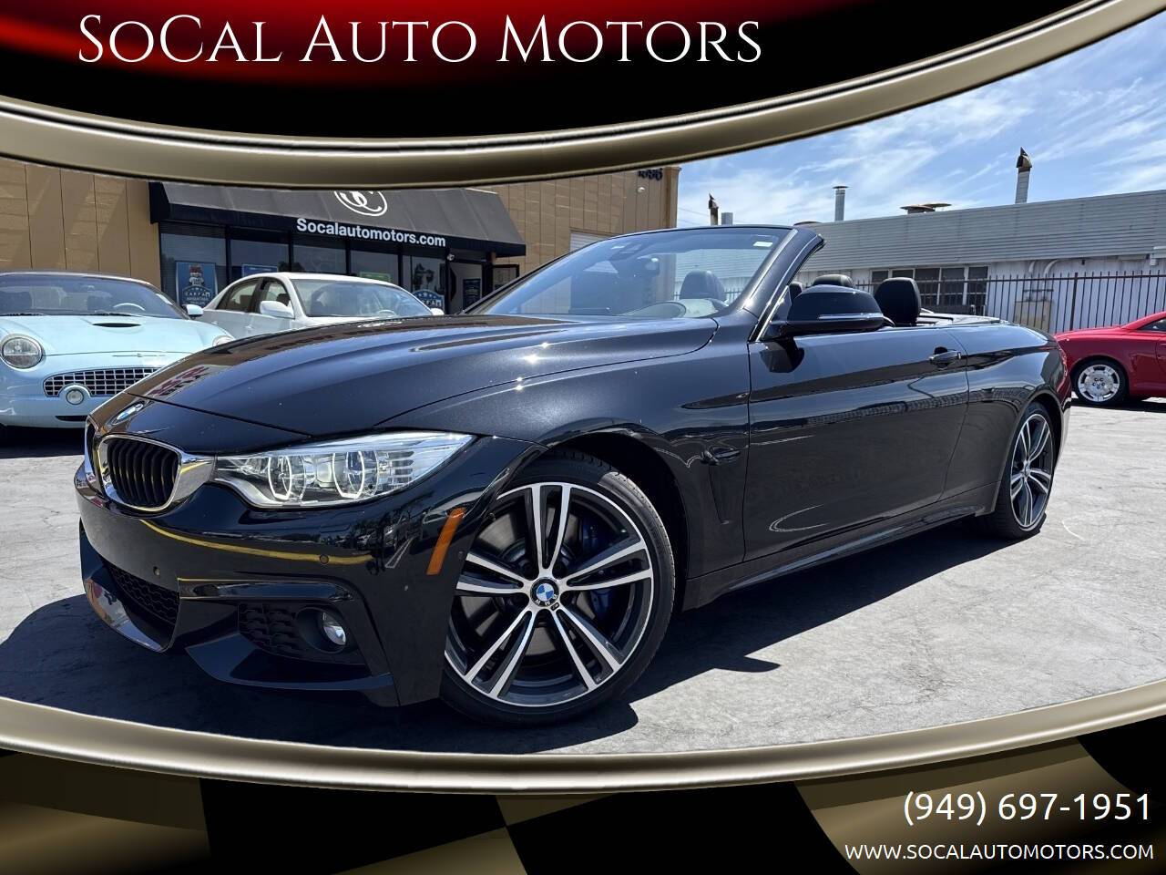 2015 BMW 4 Series 435i — Convertible — 62,908 mi — Costa Mesa, CA