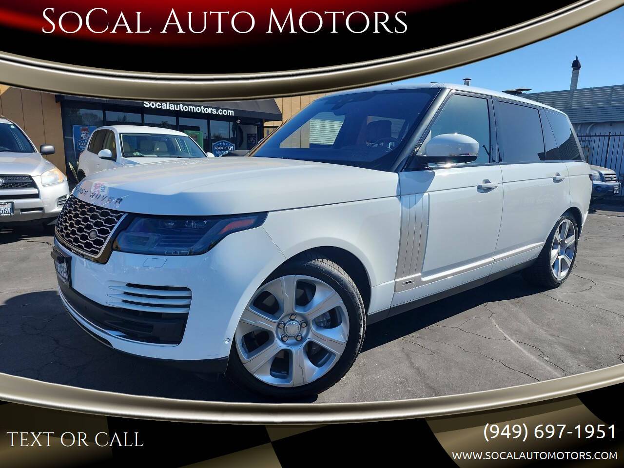 2018 Land Rover Range Rover Supercharged — SUV — 70,388 mi — Costa Mesa, CA