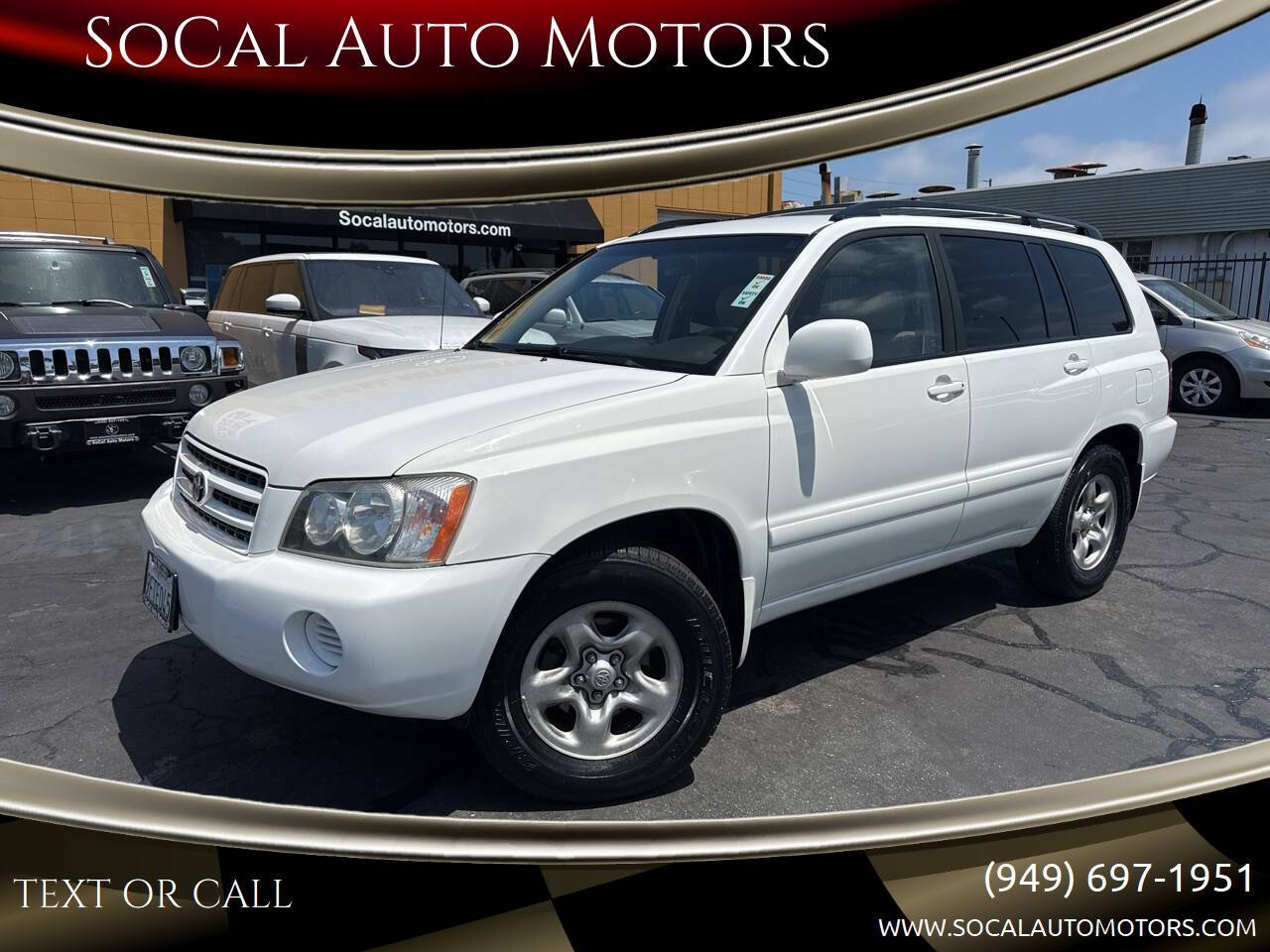 2002 Toyota Highlander Base — SUV — 124,242 mi — Costa Mesa, CA