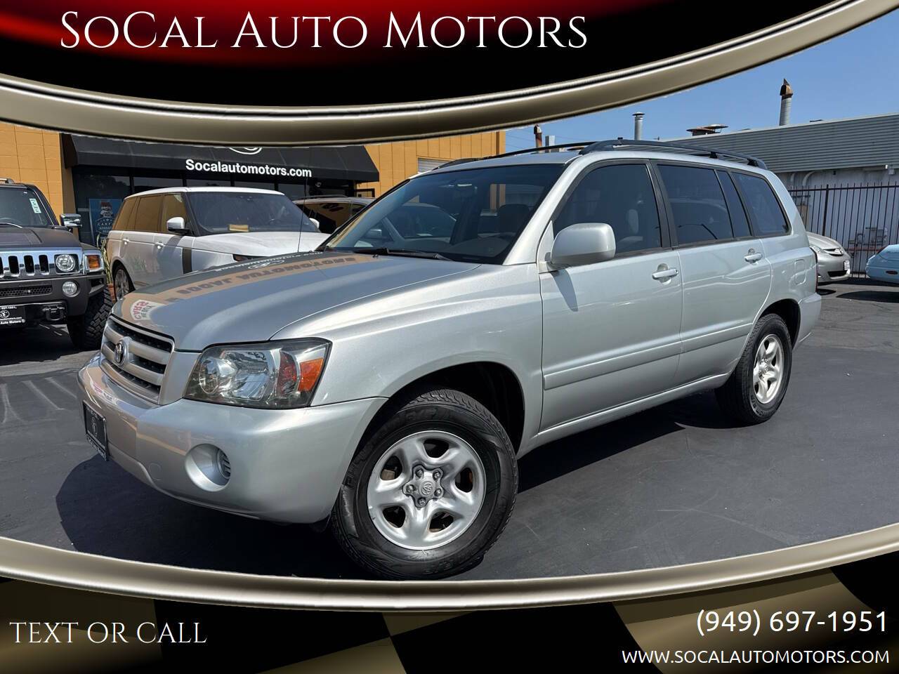 2005 Toyota Highlander Base — SUV — 75,342 mi — Costa Mesa, CA