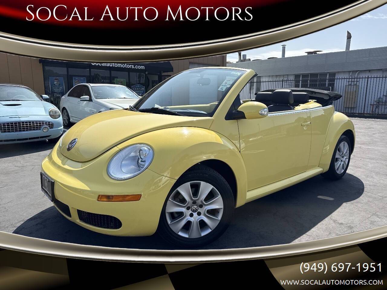 2008 Volkswagen New Beetle S — Convertible — 46,483 mi — Costa Mesa, CA