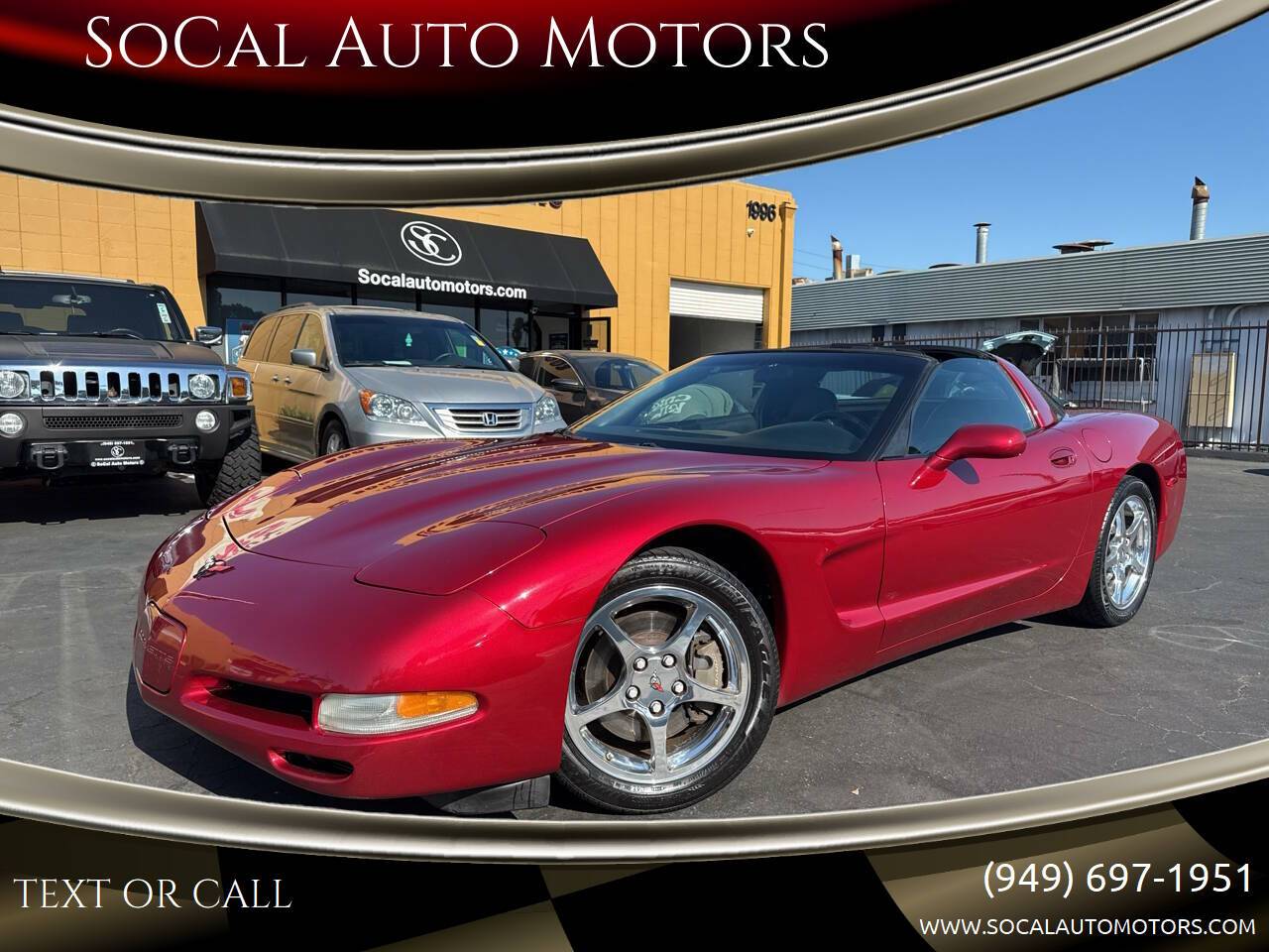 2002 Chevrolet Corvette Base — Coupe — 114,480 mi — Costa Mesa, CA