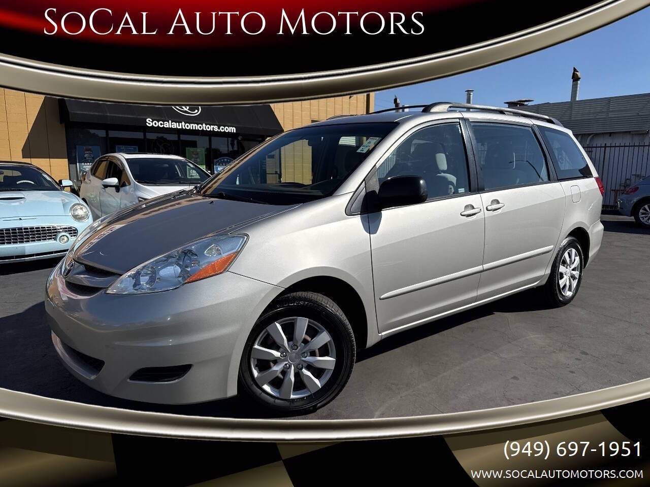 2009 Toyota Sienna CE — Minivan — 52,697 mi — Costa Mesa, CA