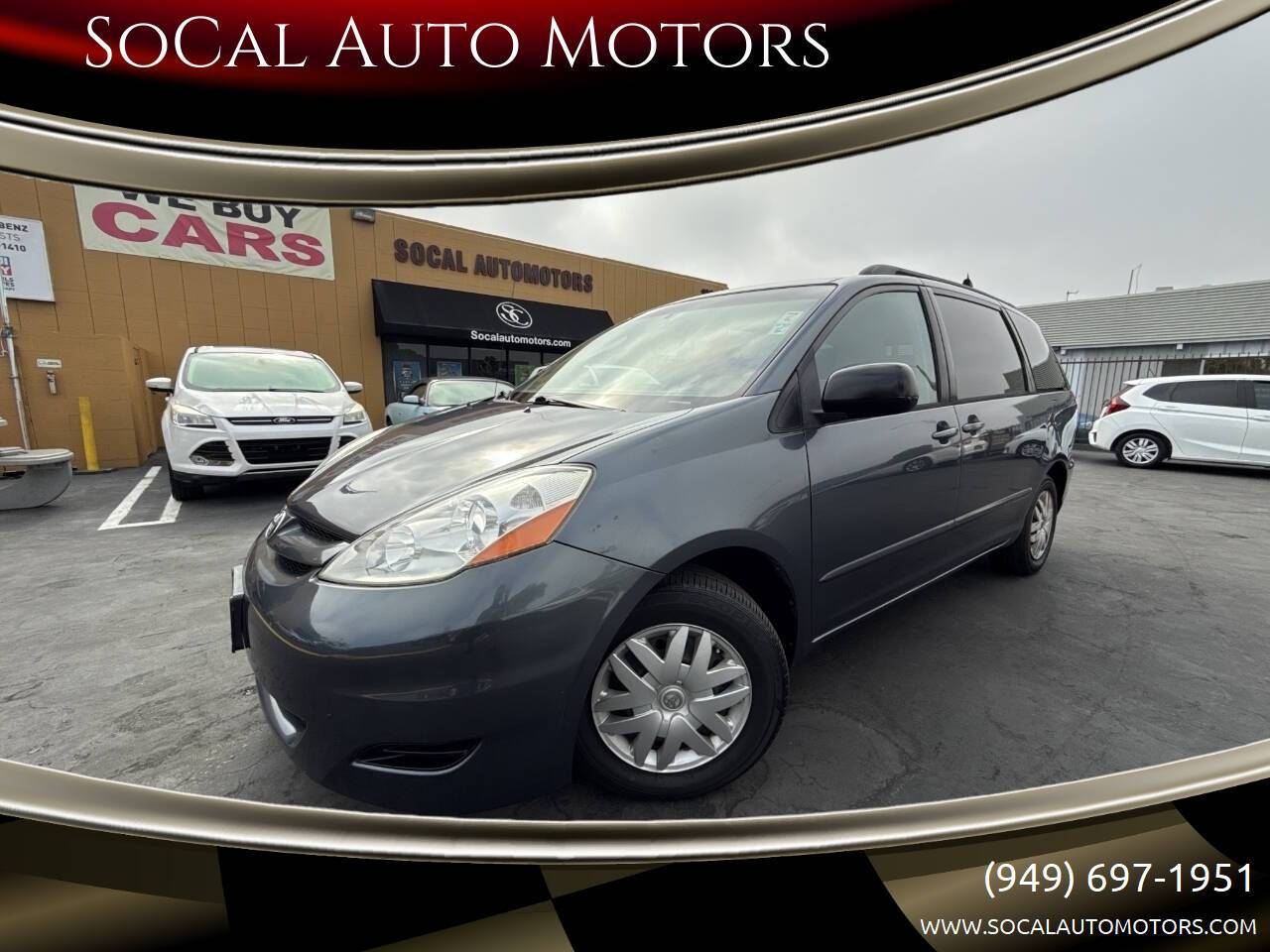 2009 Toyota Sienna LE — Minivan — 78,307 mi — Costa Mesa, CA