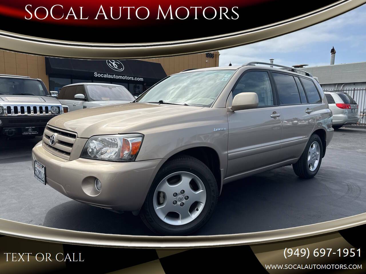 2004 Toyota Highlander Limited — SUV — 119,626 mi — Costa Mesa, CA