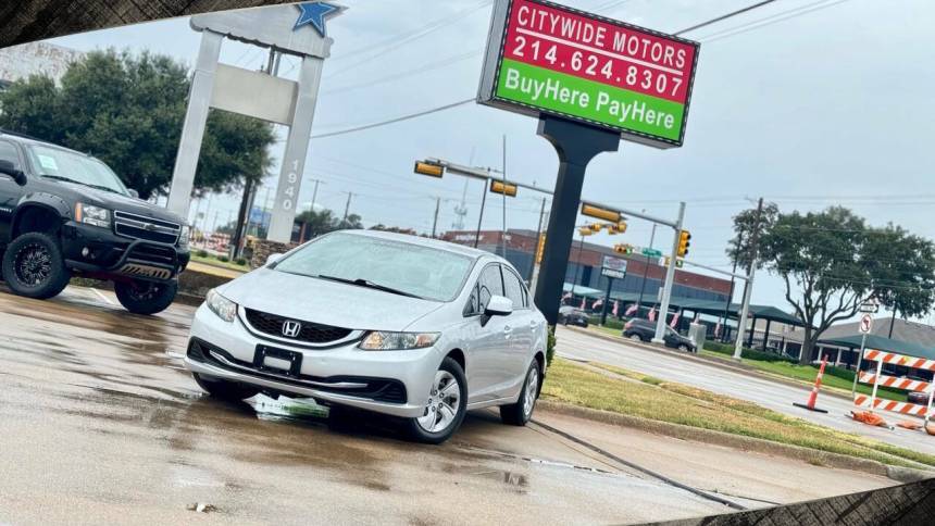 2013 Honda Civic LX — Sedan — 96,180 mi — Garland, TX