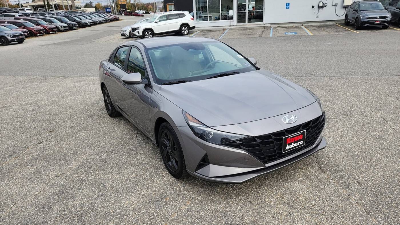 2021 Hyundai Elantra Hybrid Blue — Sedan — 78,750 mi — Auburn, ME