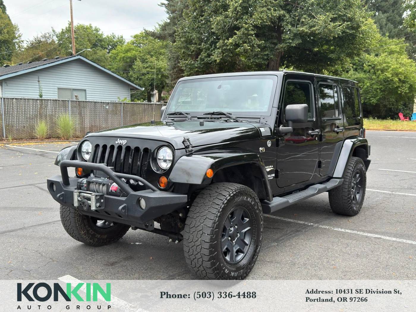 2013 Jeep Wrangler Sahara — SUV — 121,475 mi — Portland, OR
