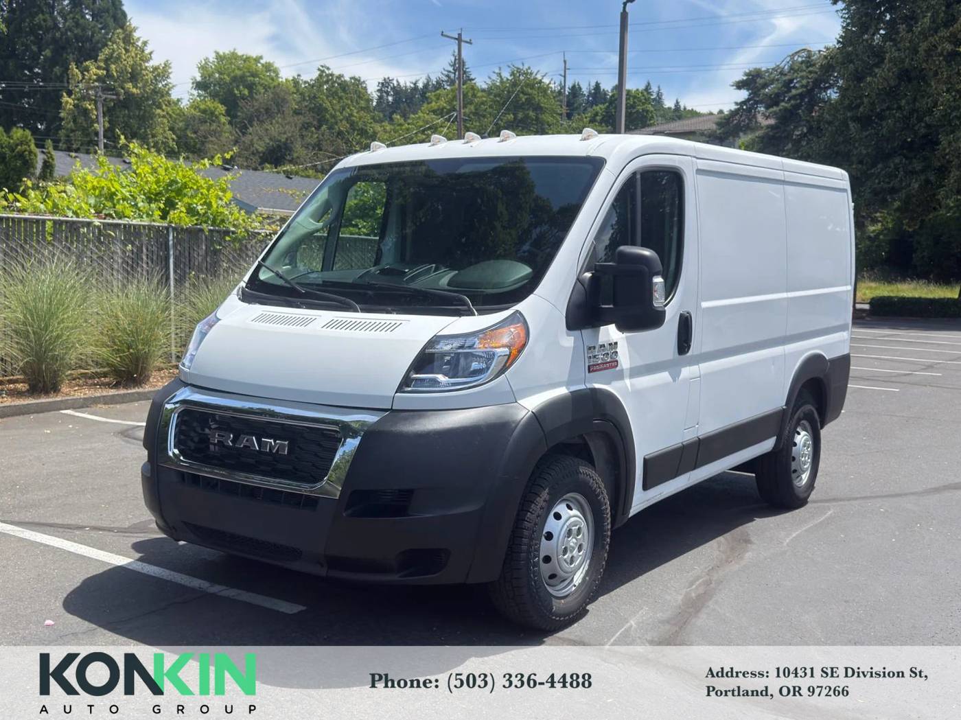 2021 Ram ProMaster Cargo Van 1500 — Cargo Van — 41,544 mi — Portland, OR