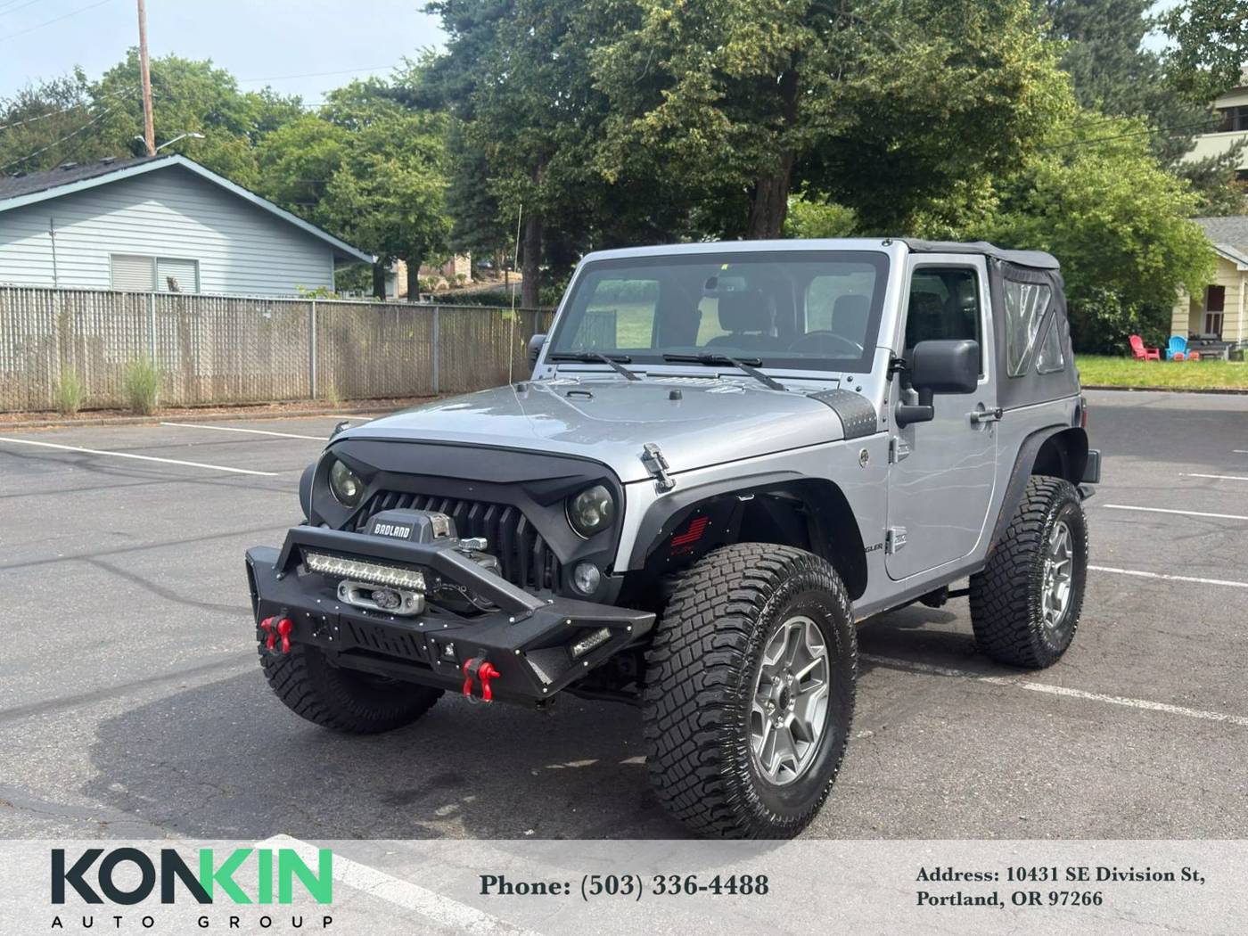 2017 Jeep Wrangler Sport — SUV — 83,785 mi — Portland, OR