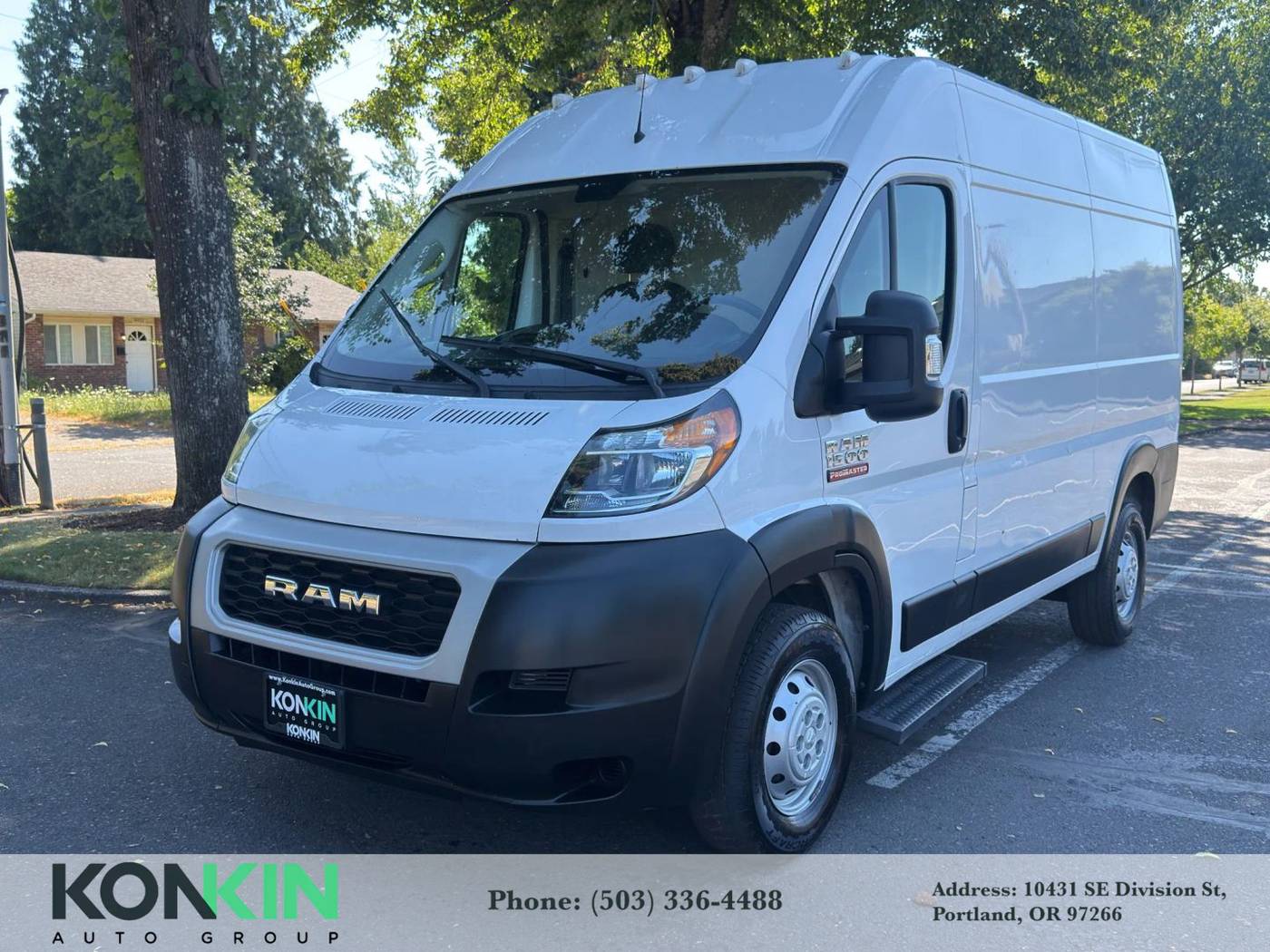 2021 Ram ProMaster Cargo Van 1500 — Cargo Van — 72,492 mi — Portland, OR