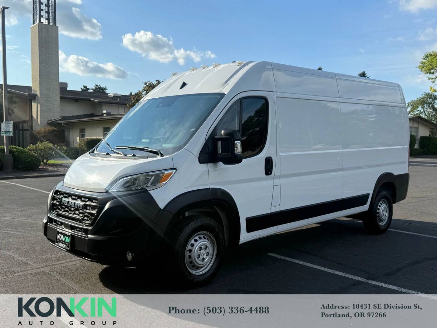 2024 Ram ProMaster Cargo Van Tradesman 2500 — Cargo Van — 8,510 mi — Portland, OR