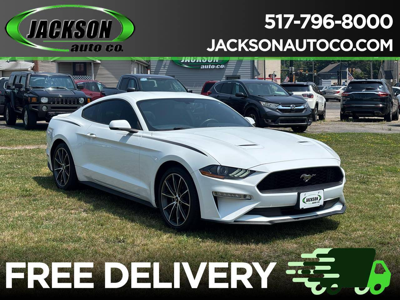 2018 Ford Mustang EcoBoost Premium — Coupe — 45,000 mi — Jackson, MI