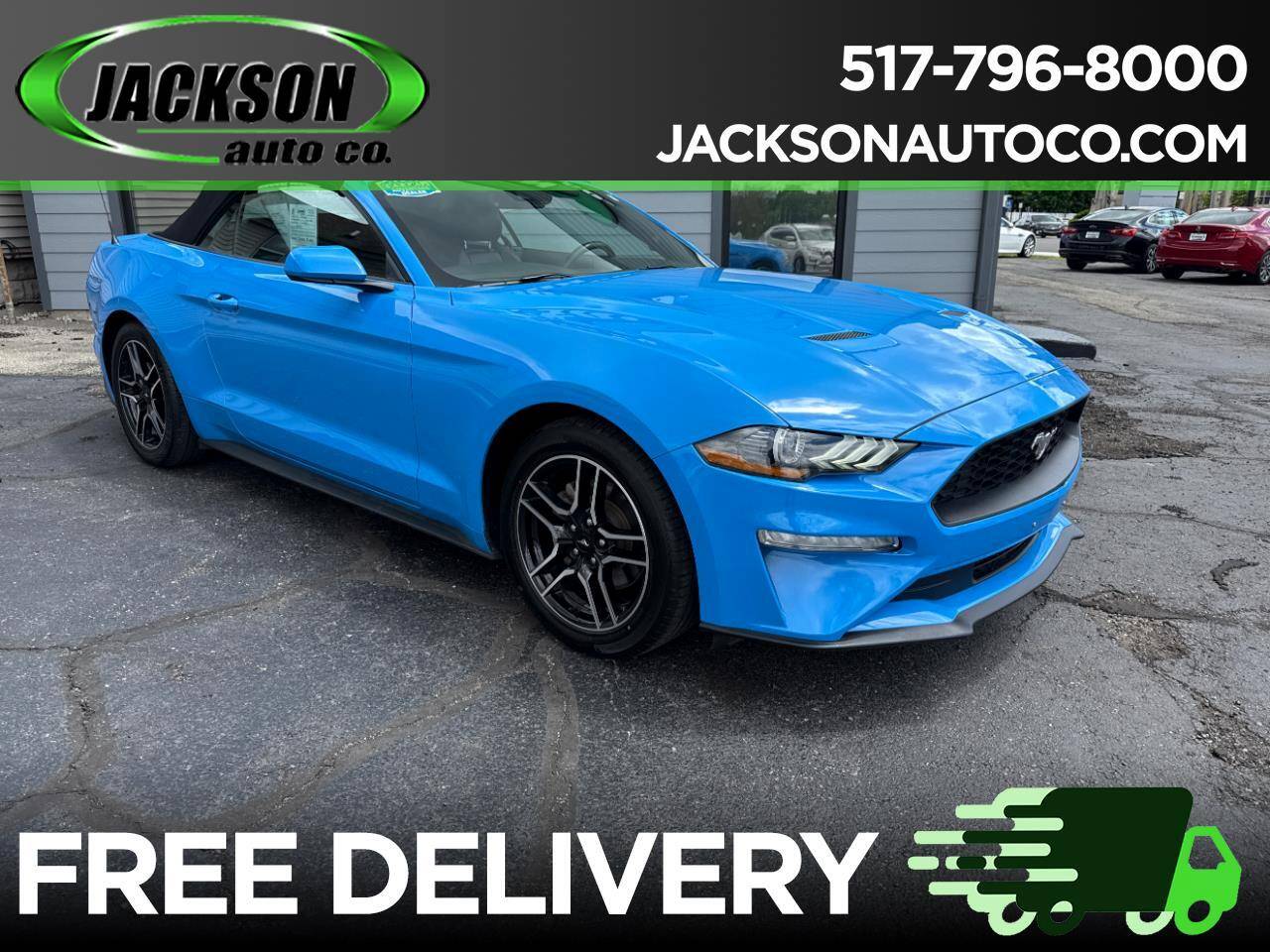 2022 Ford Mustang EcoBoost — Convertible — 60,000 mi — Jackson, MI